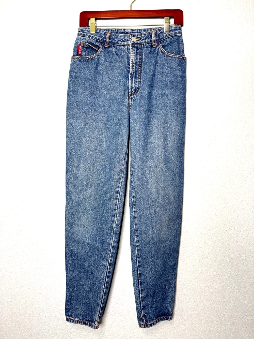 Vintage 90s Bongo Tapered Leg High Waisted Jeans 11